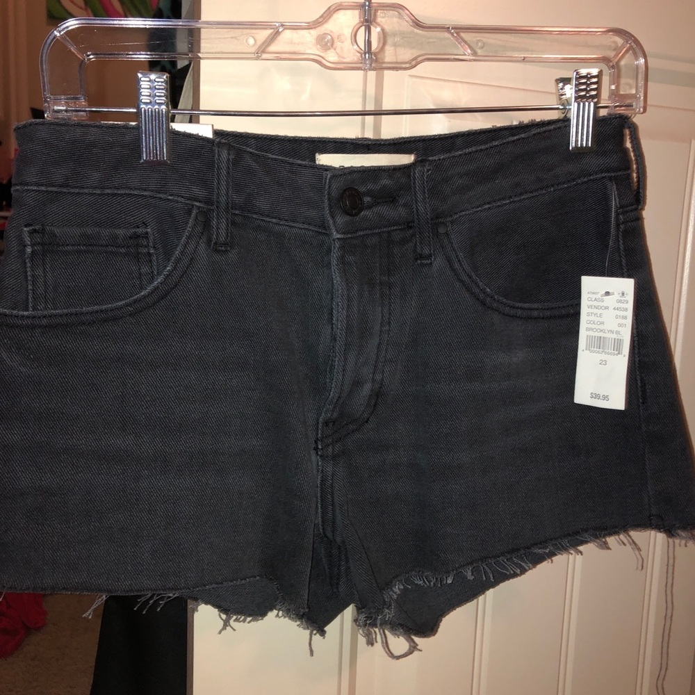 Pacsun black jean shorts NEW WITH TAGS
